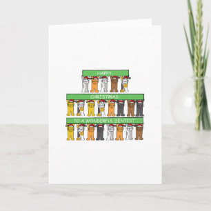 Dentist Happy Christmas Holiday Card