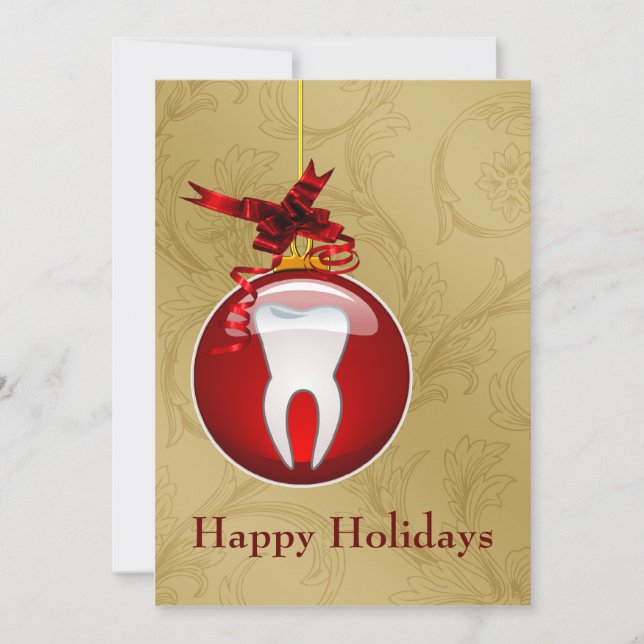 Dentist Holiday Cards (Front)