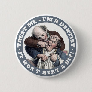 DENTIST humour buttons