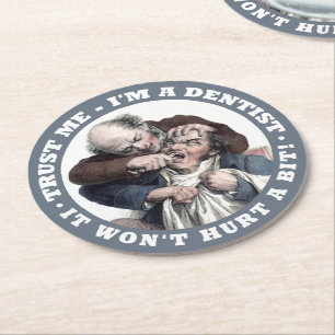 DENTIST humour coasters
