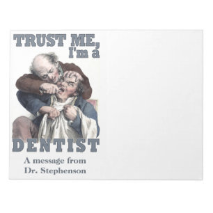 DENTIST humour note pads