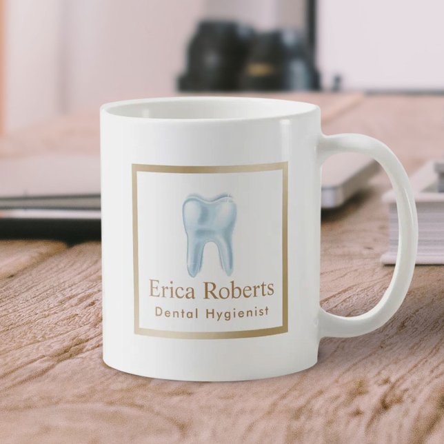 Dentist Hygienist Dental Assistant 3D Tooth Coffee Mug (Creator Uploaded)