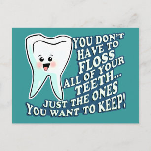 Dentist Hygienist Orthodontist Postcard