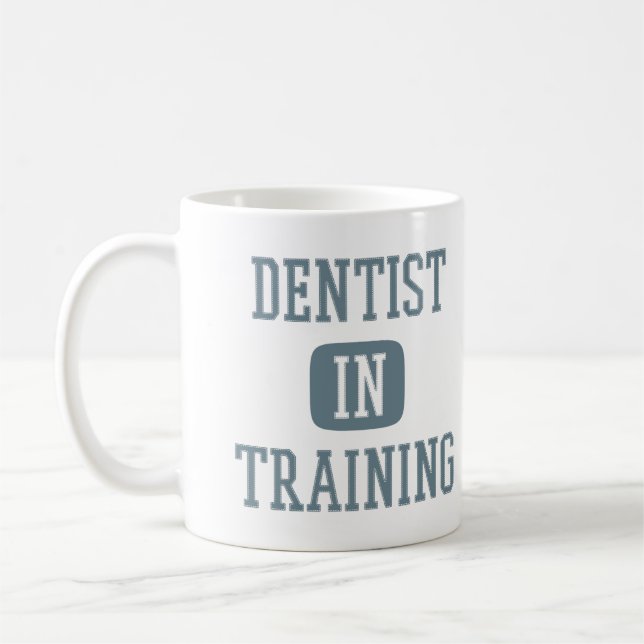 Dentist in Training Future Dentist Dental Student Coffee Mug (Left)