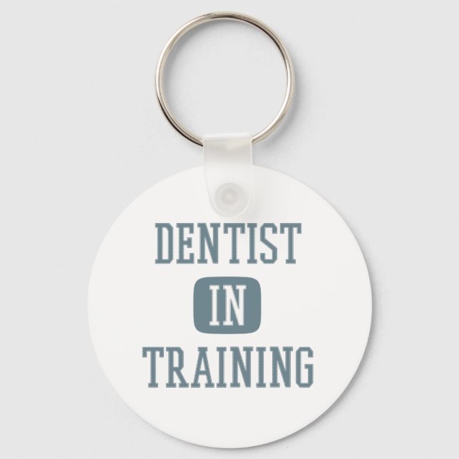 Dentist in Training Future Dentist Dental Student Key Ring (Front)