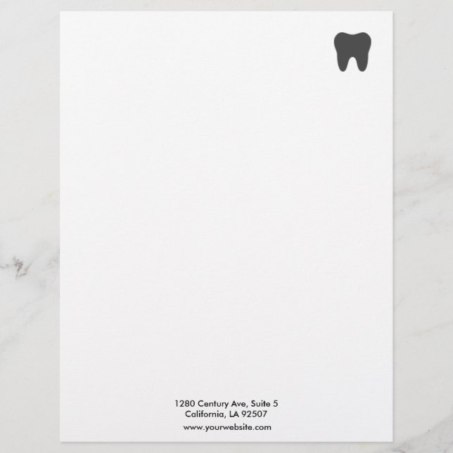 Dentist Letterhead (Front)