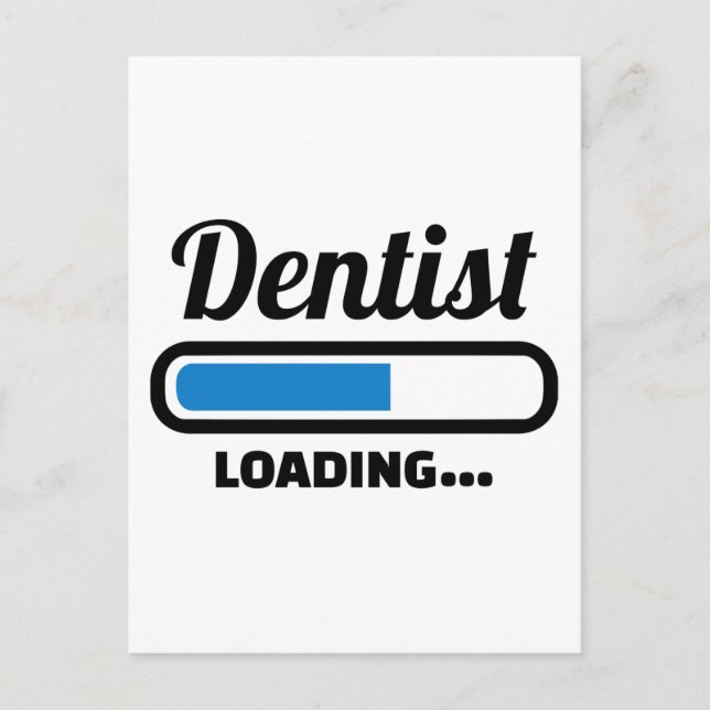 Dentist loading postcard (Front)