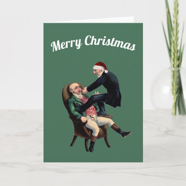 Dentist Merry Christmas Card (Front)