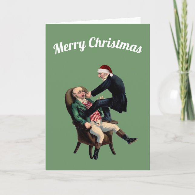 Dentist Merry Christmas Card (Front)