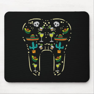 Dentist Mexico Cinco De Mayo Mexican Independence Mouse Pad