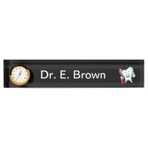 Dentist Nameplate
