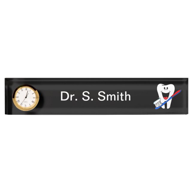 Dentist Nameplate (Front)
