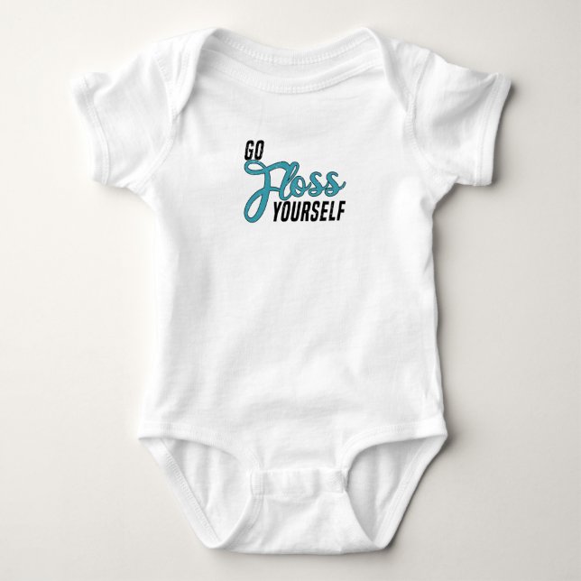 Dentist Occupation Dental Technician Dental Baby Bodysuit (Front)