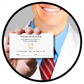 Dentist Office Appointment Cards