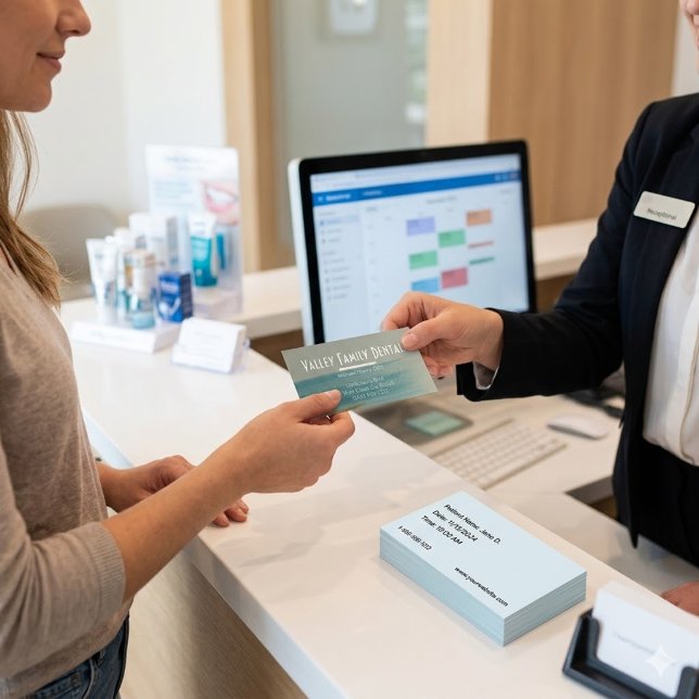 Dentist Office Appointment Reminder Card (Creator Uploaded)