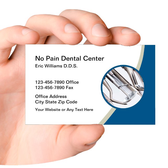 Dentist Office Modern Business Cards New (Creator Uploaded)