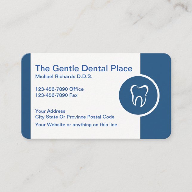 Dentist Office New Business Cards (Front)