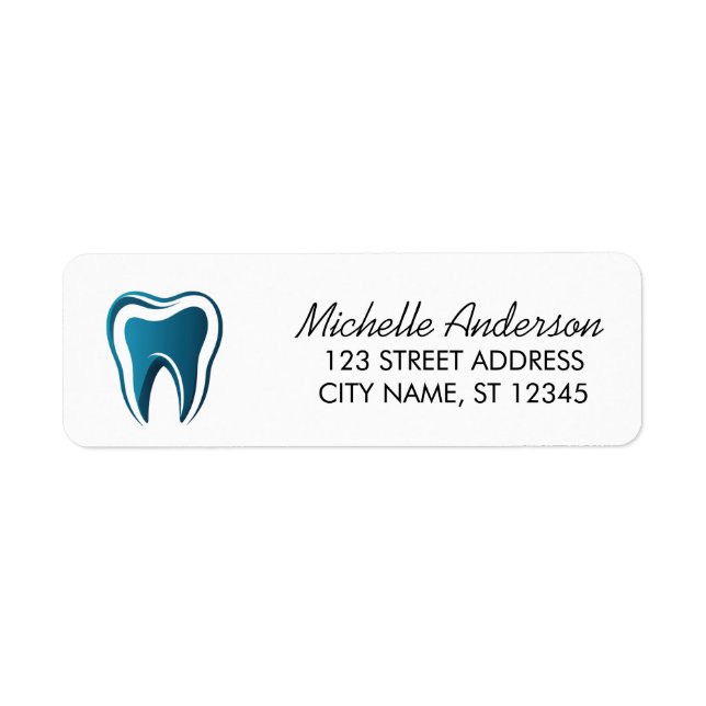 Dentist Office  Return Address    Label (Front)