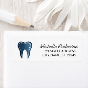 Dentist Office  Return Address    Return Address Label