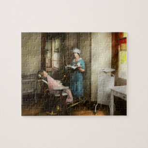 Dentist - Patient's is a virtue 1920 Jigsaw Puzzle