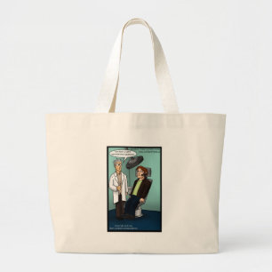 Dentist Peroxide Bluetooth? Funny Gifts Cards Tees Large Tote Bag
