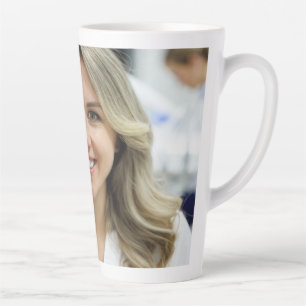 Dentist Photo Customize Personalize Latte Mug