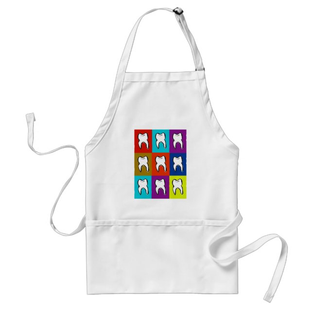 Dentist Popart Gifts Standard Apron (Front)