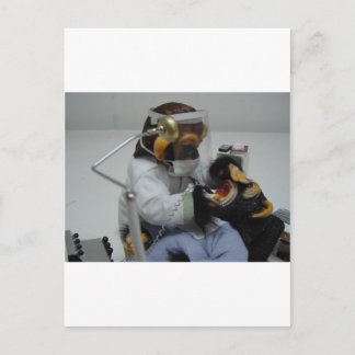 dentist postcard