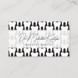 Dentist Professional Dental Appointment Business Card
