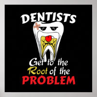 Dentist Root Canal - Tooth Cavity Pun