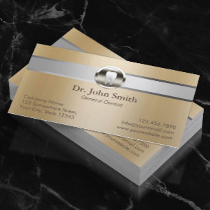 Dentist Silver Stripe Gold Dental Appointment
