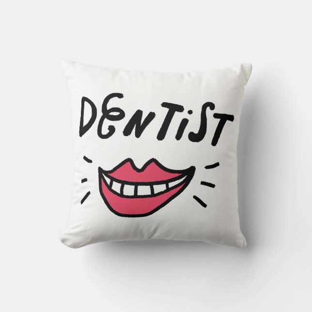 Dentist Smile Cushion (Front)