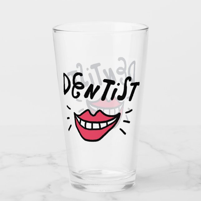 Dentist Smile Glass (Front)