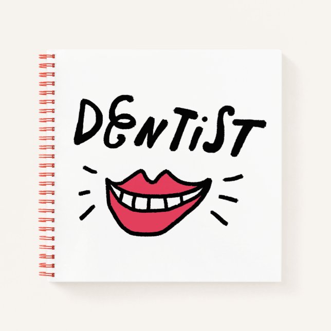 Dentist Smile Notebook (Front)