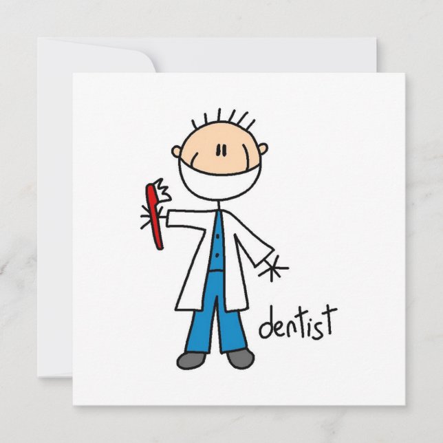 Dentist Stick Figure (Front)