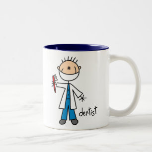 Dentist Stick Figure Mug