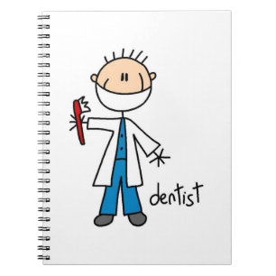 Dentist Stick Figure Notebook