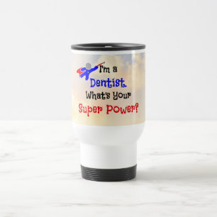 Dentist Superhero Travel Mug