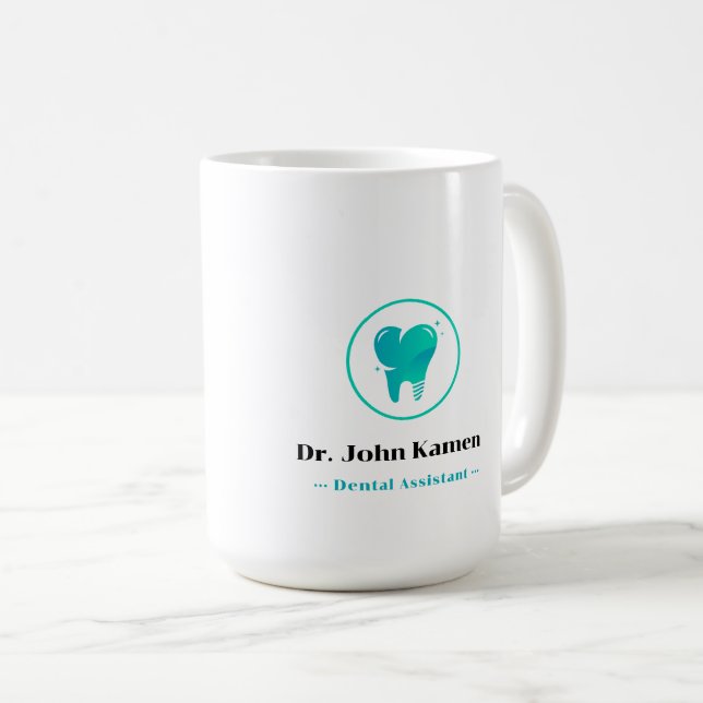 Dentist | Teeth Coffee Mug (Front Right)