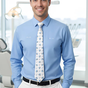 Dentist Teeth Dental Care Tie