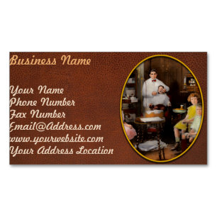 Dentist - The family practice 1921 Magnetic Business Card