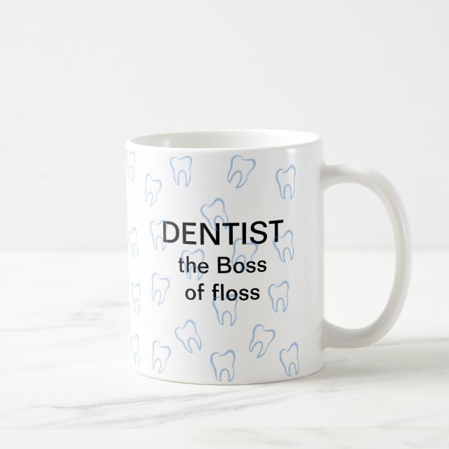 Dentist Theme Coffee Mugs (Right)