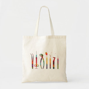 Dentist Tools Tote Bag