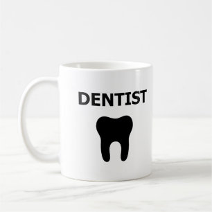 Dentist, tooth design coffee mug