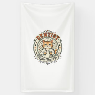 Dentist Tooth Fairy Cat Dentist Tooth Fairy Cat Vi Banner