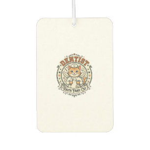 Dentist Tooth Fairy Cat Dentist Tooth Fairy Cat Vi Car Air Freshener