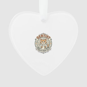 Dentist Tooth Fairy Cat Dentist Tooth Fairy Cat Vi Ornament