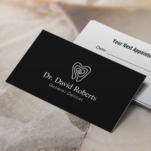 Dentist Tooth Fingerprint Logo Dental Appointment