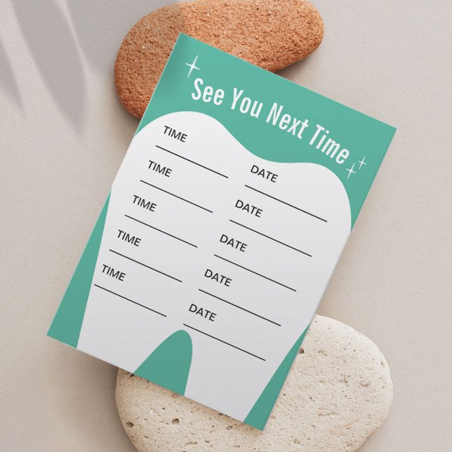 Dentist Tooth Teal Dental Care Appointment (Creator Uploaded)