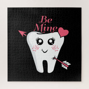 Dentist Valentine - Tooth Heart, Be Mine Jigsaw Puzzle